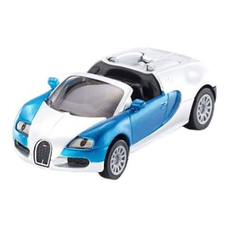 Легковой автомобиль Siku Bugatti Veyron Grand Sport (1353) 1:55 9.7 см серебристый/синий