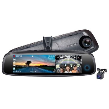 Видеорегистратор Blackview X8, 3 камеры, GPS черный