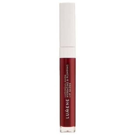 Lumene блеск для губ Luminous Shine Hydrating & Plumping Lip Gloss, 10 fresh plum