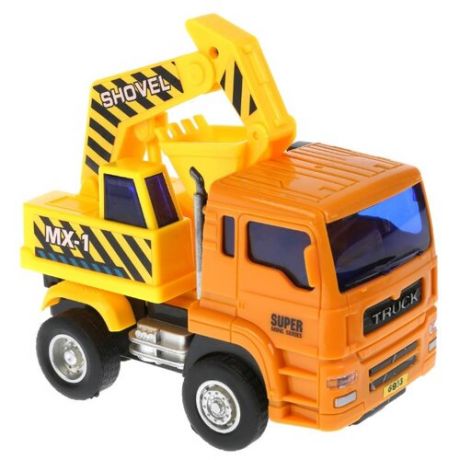 Экскаватор Lefei Power Truck (1507A083) желтый/оранжевый