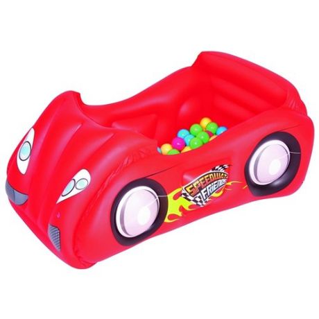 Детский бассейн Bestway Race Car and Game Ball Combo 52159