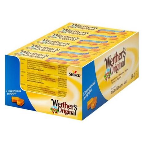 Ирис Werthers Original сливочный тоффи 24 шт.