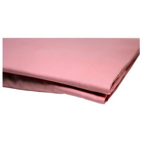 Простыня УЮТНАЯ ИСТОРИЯ сатин на резинке (P16080) розовый