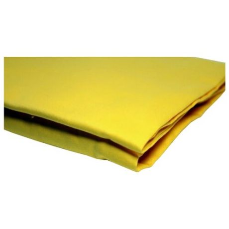 Простыня УЮТНАЯ ИСТОРИЯ сатин на резинке (P16080) желтый