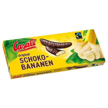 Набор конфет Casali Schoko-Bananen, темный шоколад, 300г
