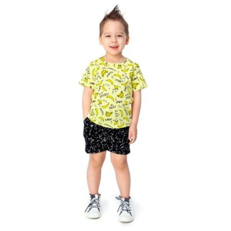 Комплект одежды Веселый Малыш размер 110, желтый/черный