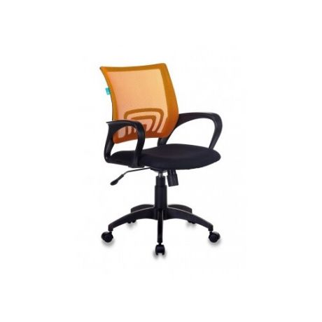 Компьютерное кресло Бюрократ CH-695N офисное, обивка: текстиль, цвет: оранжевый/черный
