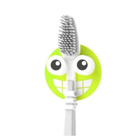 Держатель balvi Emoji для зубной щётки зеленый