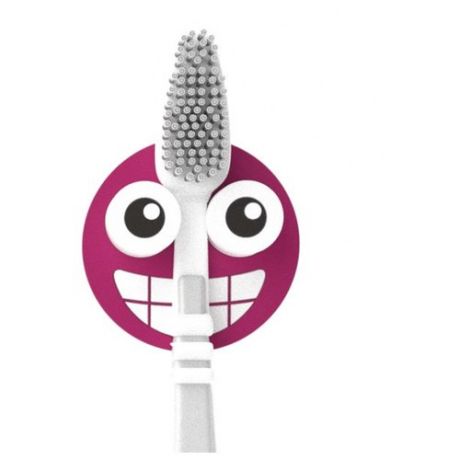 Держатель balvi Emoji для зубной щётки фиолетовый