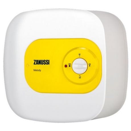 Накопительный электрический водонагреватель Zanussi ZWH/S-10 Melody O, белый/желтый