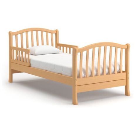 Кровать детская Nuovita Destino, размер (ДхШ): 176.5х87 см, спальное место (ДхШ): 160х80 см, каркас: массив дерева, цвет: naturale