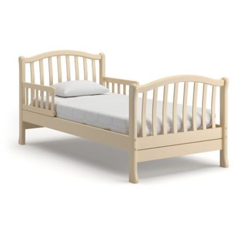 Кровать детская Nuovita Destino, размер (ДхШ): 176.5х87 см, спальное место (ДхШ): 160х80 см, каркас: массив дерева, цвет: avorio
