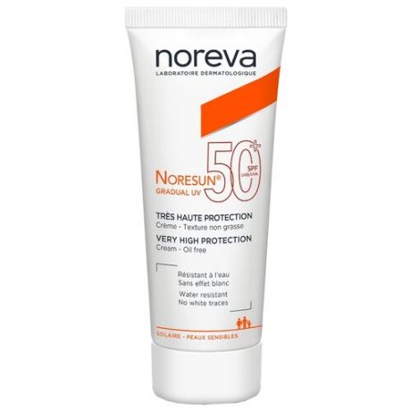 Noreva laboratories крем Noresun Gradual UV, SPF 50, 40 мл