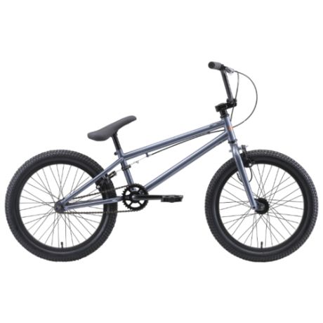 Велосипед BMX STARK Madness BMX 1 (2020) серый/оранжевый (требует финальной сборки)