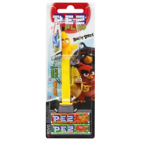 Игрушка с конфетами PEZ ассорти Angry Birds 17 г