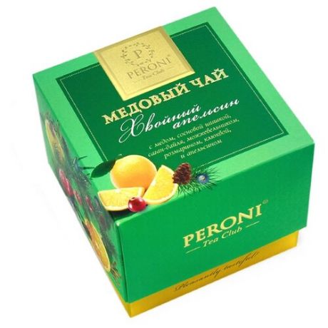 Чай черный Peroni Медовый Хвойный апельсин, 45 г