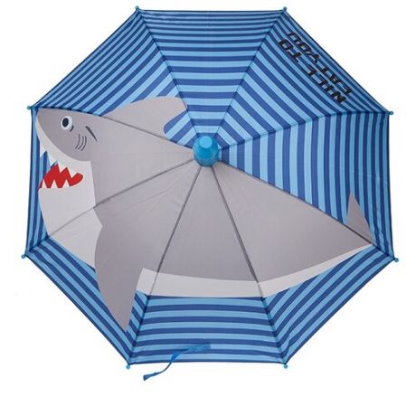 Зонт Oldos серый/голубой