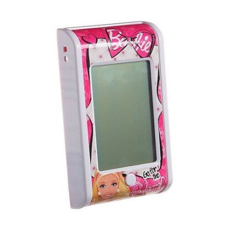 Развивающая игрушка Shenzhen Jingyitian Trade Смартфон Barbie (Б58989) белый/розовый