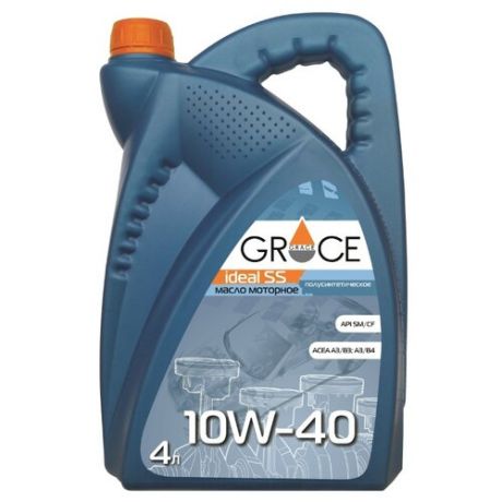 Моторное масло Grace Lubricants Ideal SS 10W-40 4 л
