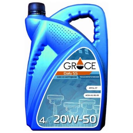 Моторное масло Grace Lubricants Daily SS 20W-50 4 л