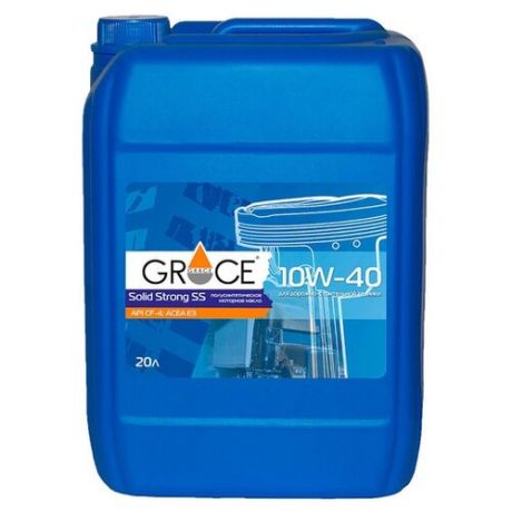 Моторное масло Grace Lubricants Solid Strong SS 10W-40 20 л