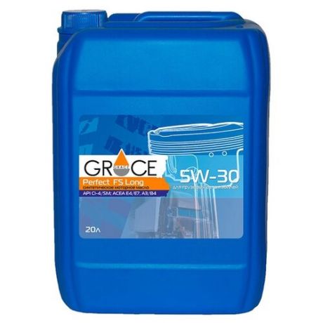 Моторное масло Grace Lubricants Perfect FS Long 5W-30 20 л