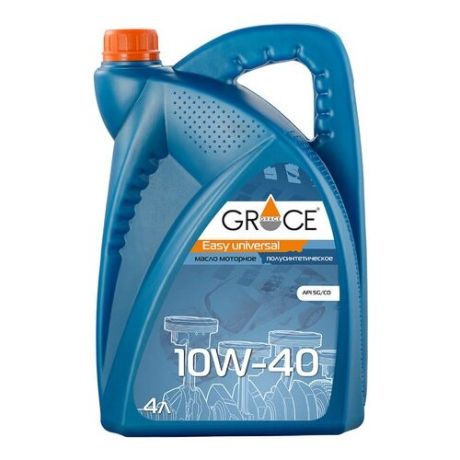 Моторное масло Grace Lubricants Easy universal 10W-40 4 л
