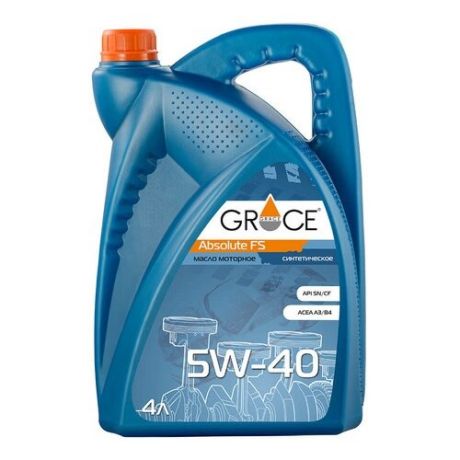 Моторное масло Grace Lubricants Absolute FS 5W-40 4 л