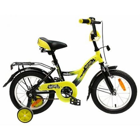 Детский велосипед Grand Toys GT7812 Safari Proff желтый (требует финальной сборки)