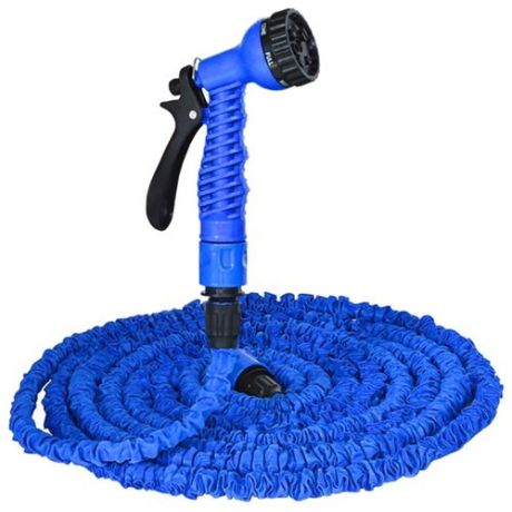 Комплект для полива XHOSE Magic Hose 15 метров (с распылителем) синий