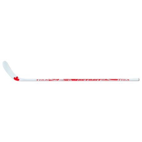 Хоккейная клюшка Tisa Detroit Composite 152 см, P92 (85) левый белый/красный
