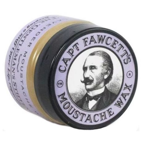 Captain Fawcett Воск для усов Lavender Moustache Wax, 15 мл