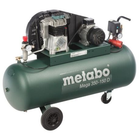 Компрессор масляный Metabo Mega 350-150 D, 150 л, 2.2 кВт