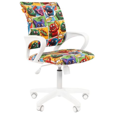 Компьютерное кресло Chairman Kids 103 детское, обивка: текстиль, цвет: монстры