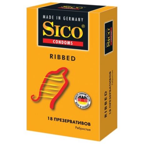 Презервативы Sico Ribbed (18 шт.)