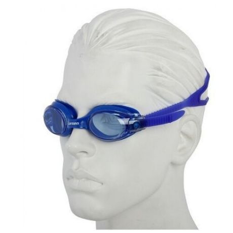 Очки для плавания Larsen S28 синий