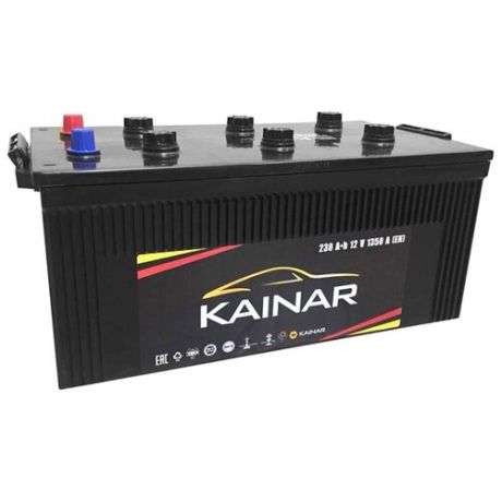 Аккумулятор для грузовиков Kainar 6СТ-230 АПЗ Euro п.п.