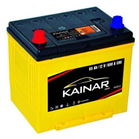 Автомобильный аккумулятор Kainar Asia 6СТ65 VL АПЗ п.п. 88D23R