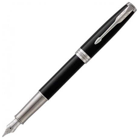 PARKER перьевая ручка Sonnet Core F530, черный цвет чернил
