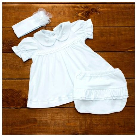 Комплект одежды АЛИСА размер 74, белый