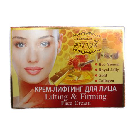 Darawadee Крем-лифтинг для лица Lifting and firming face cream с пчелиным ядом, 100 мл
