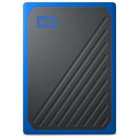 Внешний SSD Western Digital My Passport Go 500 ГБ blue