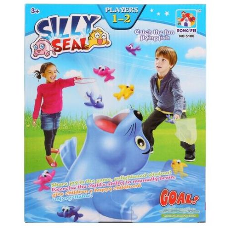 Набор для игры Rong Fei Silly Seal 5100 голубой/розовый