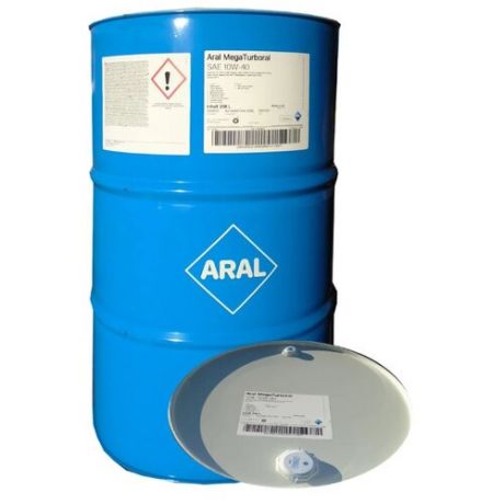 Моторное масло ARAL Mega Turboral SAE 10W-40 208 л