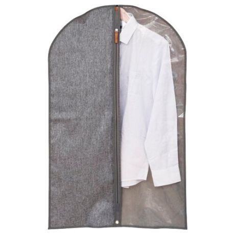 HAUSMANN Чехол для одежды Lady&Gentleman HM-6A-301 60x100 см серый