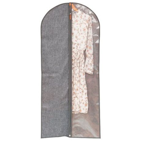 HAUSMANN Чехол для одежды Lady&Gentleman HM-6A-302 60х137 см серый