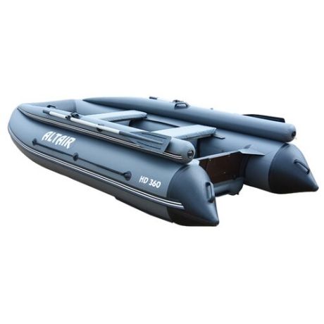 Надувная лодка Altair HD 360 НДНД с фальшбортом серый