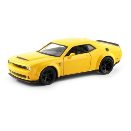 Машинка RMZ City Dodge Challenger SRT Demon 2018 (554040) 1:32 желтый