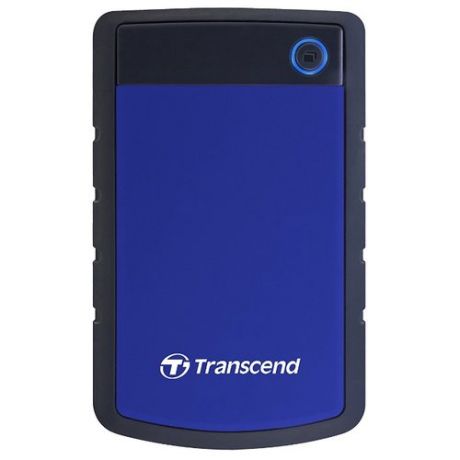 Внешний HDD Transcend StoreJet 25H3P 4 ТБ синий/черный