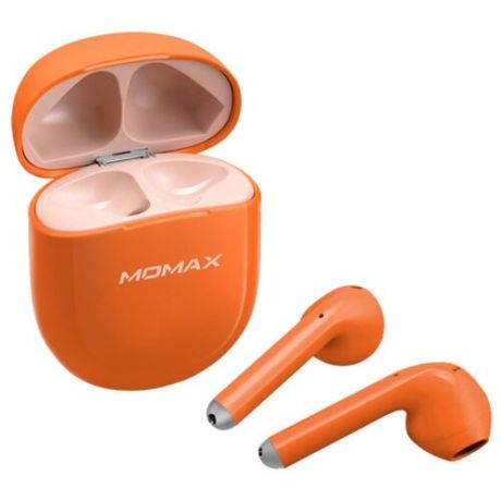 Беспроводные наушники MOMAX Pills Lite power orange